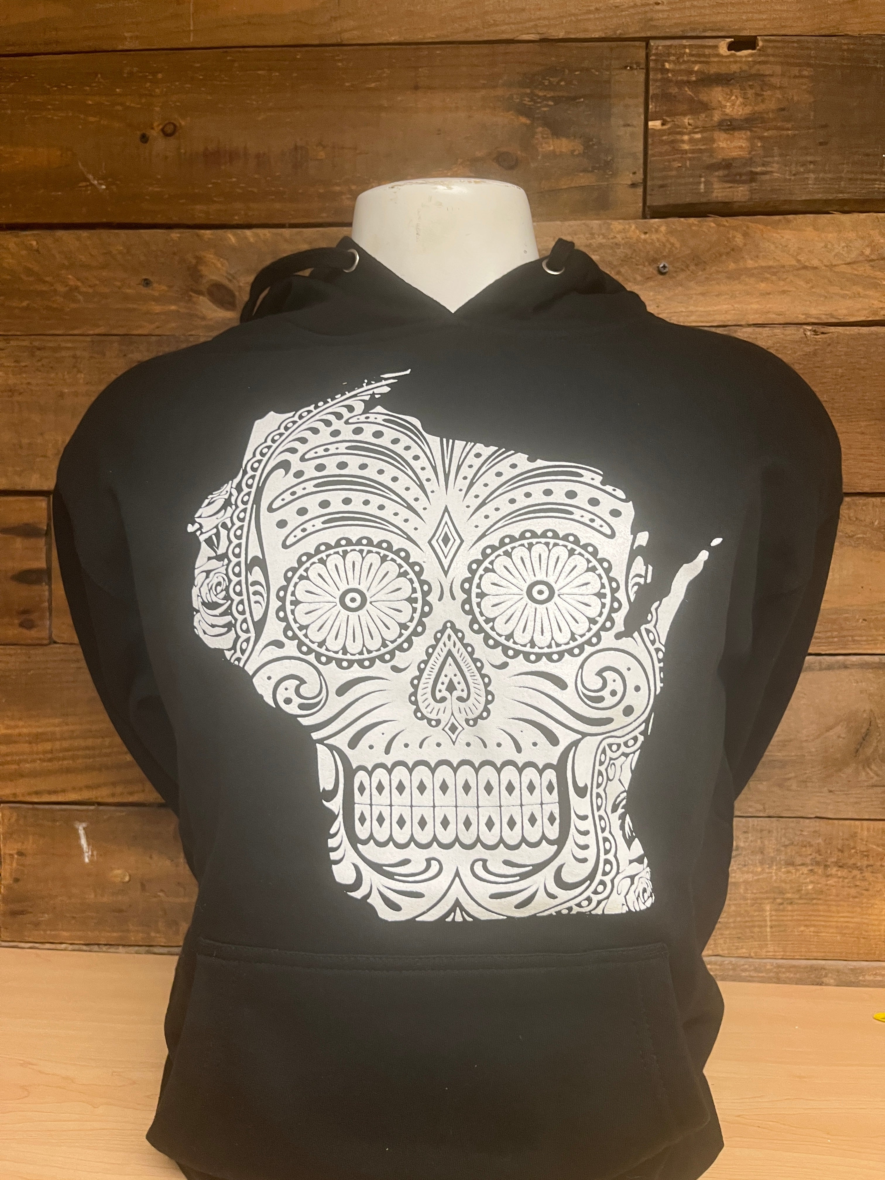 Sugar discount skull hoodie